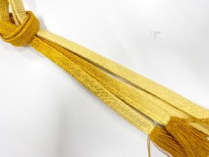 正絹　撚り房　手組帯締め